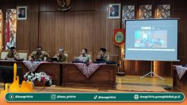 Jagabaya Kalurahan Giritirto Ikuti Rapat Koordinasi Penegasan Batas Kalurahan di Gunungkidul